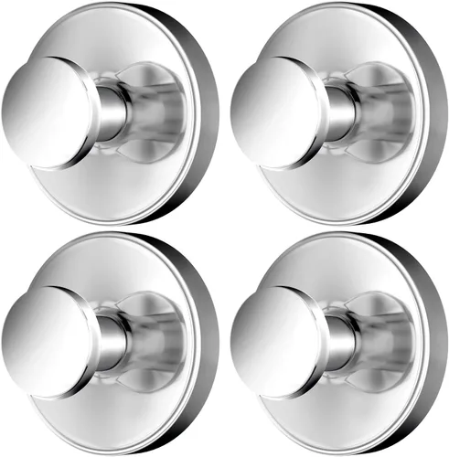Vista 10 de Ganchos de Ventosa Mejorados 2026 Sin Taladro, Ganchos de Ventosa de Acero Inoxidable para Ducha, Espejo, Pared, Baño, Vidrio, Colgar Toallas