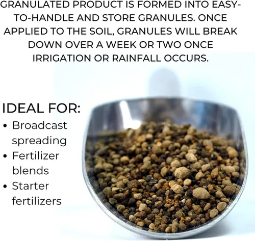 Vista 3 de Fertilizante granulado mineral de traza azomita granulada de 10 libras