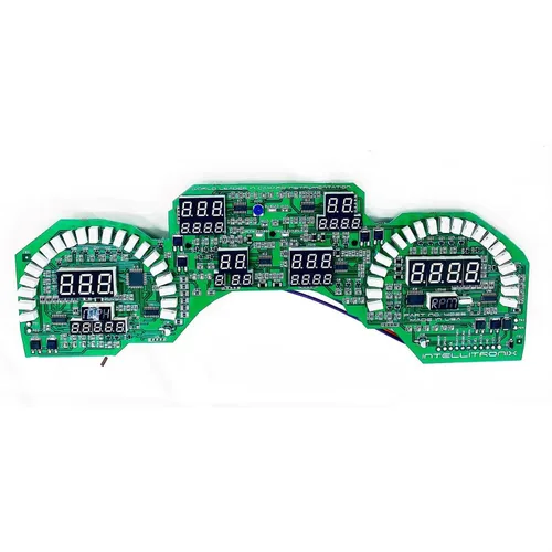Vista 2 de Actualización de grupo de medidores LED para Camaro 1991–1992 – Reemplazo directo LEDs azules Incluye velocímetro, sensores de presión