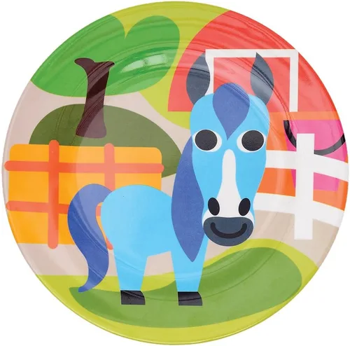 Vista 2 de Vaso infantil para jugo diseño de la selva French Bull, Láminas , S, Farm Granja