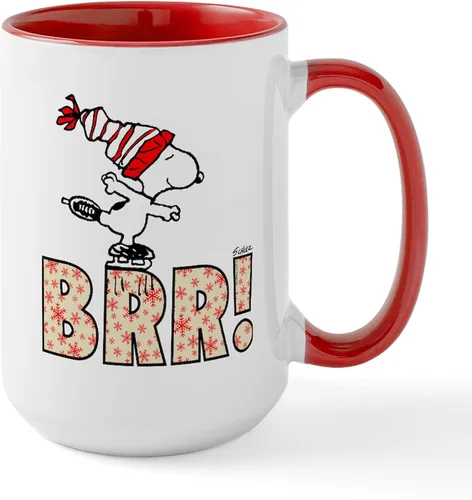 Vista 19 de CafePress SNOOPY Joe Cool - Taza de café de cerámica (15.0 fl oz)