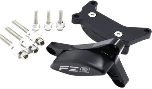 Vista 6 de Motorcycle Crankcase Cover Protector Engine Case Slider Crash Protector for FZ-8 FZ8 for Fazer 2010-2014 11 12 13 Motorcycle Guard Cover Left & Right