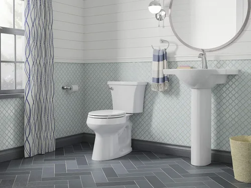 Vista 12 de Kohler K-45800-4-CP Alteo Grifo de lavabo de baño de un solo mango o centro con montaje de drenaje de metal en cromo pulido