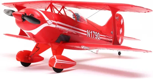 Vista 8 de E-flite RC Airplane UMX Pitts S-1S BNF Transmisor básico Batería y cargador no incluidos con AS3X y Safe Select EFLU15250