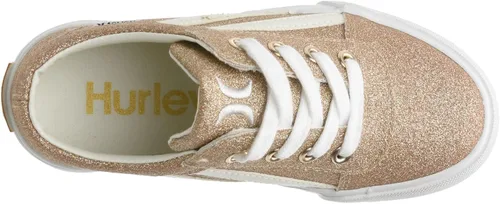 Vista 5 de Hurley Boardy - Tenis de patineta con cordones tenis bajos con cordones zapatos de patinadora a la moda para niños y niñas patines ligeros