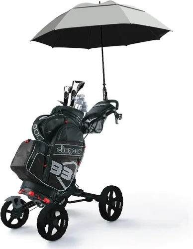 Vista 3 de SunTek Paraguas con toldo ventilado con protección UV de 68 pulgadas Negro