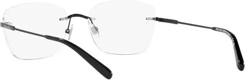 Vista 6 de Brooks Brothers Marcos rectangulares de titanio para gafas graduadas Bb1107t para hombre