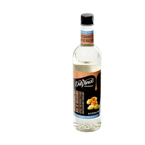 Vista 6 de DaVinci Gourmet - Jarabe de nueces de macadamia sin azúcar, 25.4 onzas líquidas (paquete de 4)