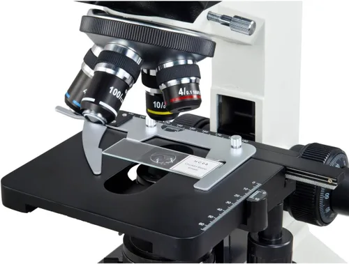Vista 4 de OMAX Microscopio compuesto trinocular más brillante del campo oscuro 40X-2500X con la luz reemplazable del LED