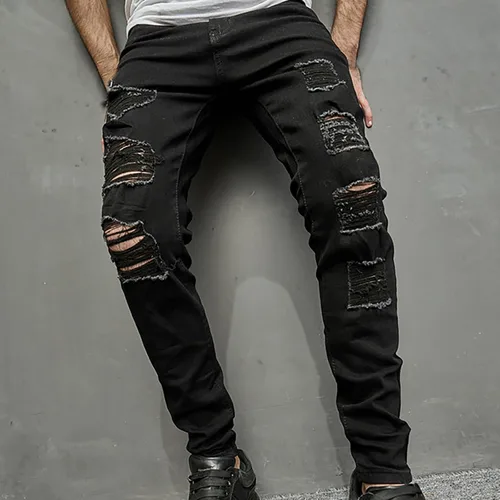Vista 3 de Waterproof Hiking Pants Men,Mans Long Hiking Pants Joggers Fitness Hiking Casual Sweatpants Pants,Men's Hiking Pants