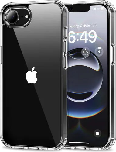 Vista 227 de HOOMIL Funda para iPhone 7 Plus/iPhone 8 Plus de 5.5 Pulgadas, sin amarillamiento, protección contra caídas, cubierta trasera dura transparente