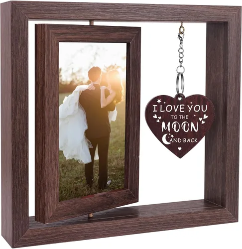 Vista 10 de Regalos de Navidad para Papá de Hija e Hijo, Marcos de Fotos del Primer Día del Padre para Papá Nuevo y Papá por Primera Vez, Regalos de Navidad