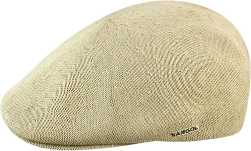 Vista 10 de Kangol Bamboo 507 Sombrero - Caoba/XXL Goma de mascar y gorras planas Negro