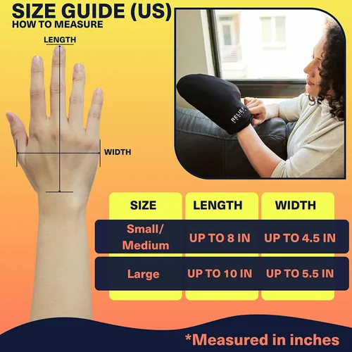 Vista 7 de Relief Genius - Calcetines de terapia de frío y guantes fríos para neuropatía de quimioterapia, paquete de cuidado de quimioterapia para mujeres
