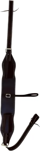 Vista 3 de Western Leather Cinch Billets and Back Girth Strap Adjustable Saddle Flank Cinch with Stainless Steel Buckle Durable Horse Riding Tack