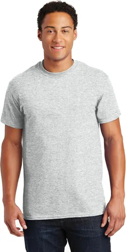 Vista 47 de Gildan Camiseta G500 para hombre Ceniza/baya