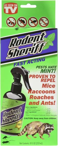 Vista 5 de Rodent Sheriff TRISALES Marketing LLC RDS00012 - Sheriff roedor, 8 onzas, verde, 0.42 oz
