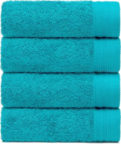 Vista 15 de Juego Premium de Toallas de 16 Toallas de Mano de 18" x 30" Color: Negro 100% Algodón 16 Toallas de Mano Ultra Suaves y Altamente Absorbentes