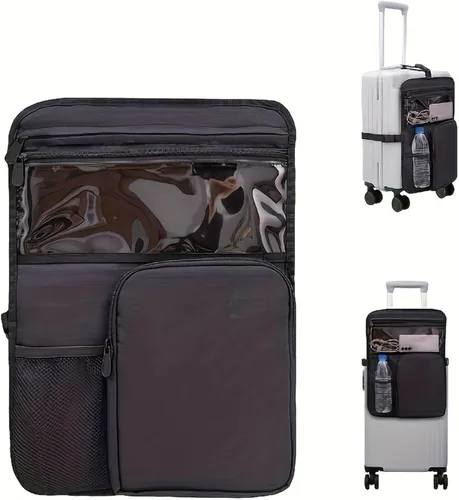 Vista 3 de Expandable Polyamide Travel Organizers With 16" Laptop Sleeve 3 Adjustable Compartments & Weatherproof Straps Security Agency Friendly Travel