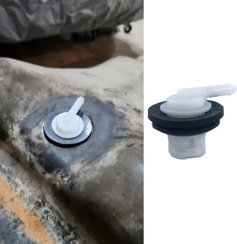 Vista 5 de 1 pieza Válvula de ventilación del tanque de combustible, válvula de ventilación del tanque de combustible con kit de sello de goma compatible