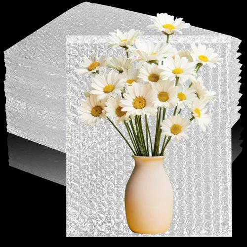 Vista 11 de 500 bolsas de burbujas – 3.15 x 4 pulgadas bolsas de burbujas transparentes para pequeñas empresas mudanzas de envíos y almacenamiento de embalaje