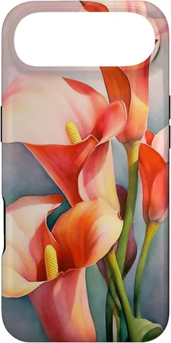 Vista 27 de Calla Lilies Flower Floral Watercolor Case for iPhone 17