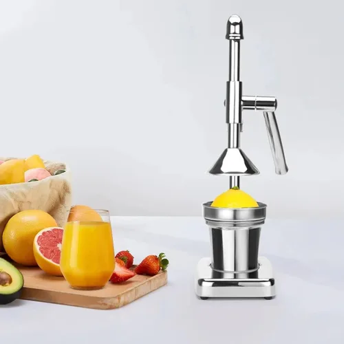 Vista 6 de Cast Iron Juicer Hand Press, Cast Iron Juicer, Effective Stainless Steel Manual Juice, Heavy Duty Hand Press Juice Extractor for Fresh Lemonade
