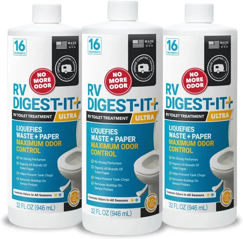 Vista 15 de Unique Recambio de tratamiento para tanque de retención de RV Digest-It Ultra Liquid RV