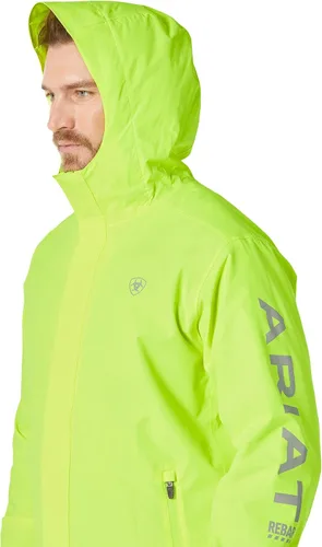 Vista 3 de ARIAT mens Rebar Stormshell Logo Waterproof Jacket