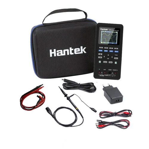 Vista 6 de Hantek 2C42 Osciloscopio Digital Multímetro USB Portátil 2 Canales 40MHz 250MSa/s Multifunción Tester