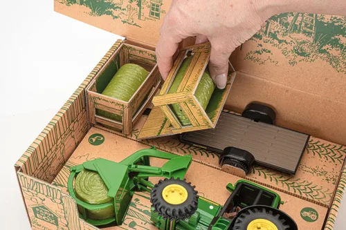 Vista 4 de Britains Farm in a Box, juego de granja para niños, multicolor, a partir de 3 años
