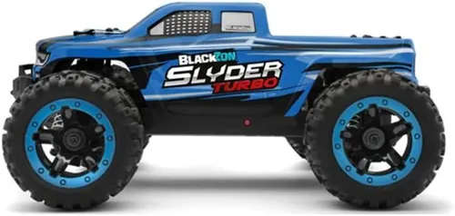 Vista 2 de Blackzon 540201 - Camión Monster sin escobillas Slyder MT Turbo 1/16 4WD, azul