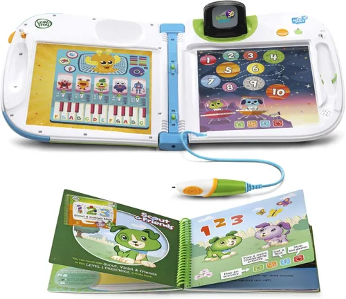 Vista 2 de LeapFrog LeapStart - Sistema de aprendizaje interactivo 3D, verde.