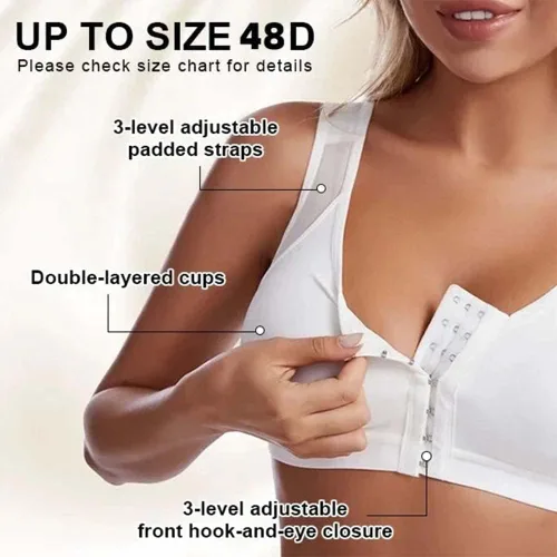 Vista 4 de Milasecret - Brasier multifuncional Mila Secret, abrazado, soporte ajustable para el pecho, brasier multifuncional