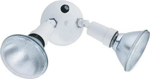 Vista 5 de Lithonia Lighting OFTH 300PR 120 P WH-M12 - Soporte ajustable doble PAR con atardecer a amanecer, 120 voltios, 300 vatios, color blanco