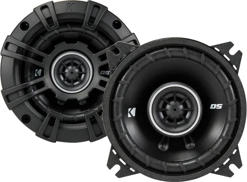 Vista 2 de (2) Kicker 43DSC404 - Altavoces coaxiales para automóvil de 4 pulgadas y 4 ohmios - (1) par