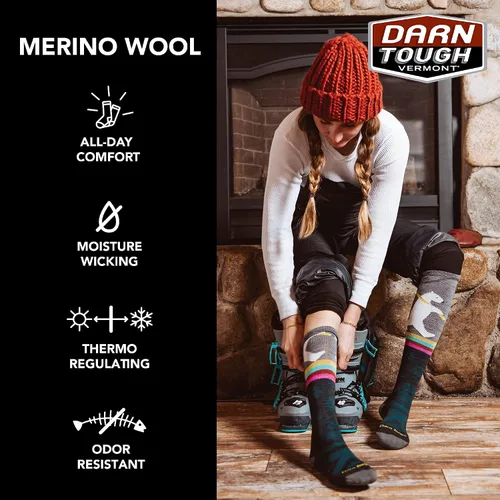 Vista 6 de Darn Tough Yeti Cushion OTC Sock - Mujer