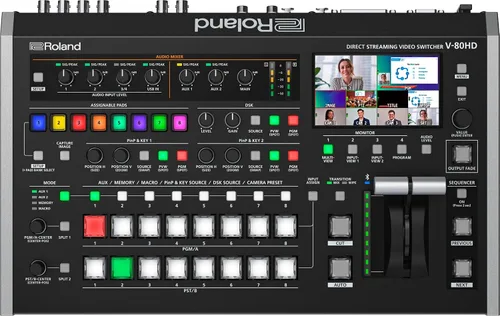 Vista 2 de Roland Professional V-80HD Conmutación