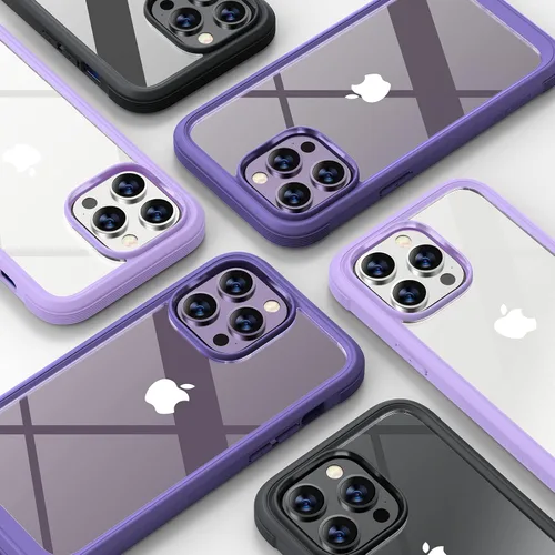 Vista 90 de DIACLARA - Funda transparente compatible con iPhone XR 6.1 pulgadas 2018