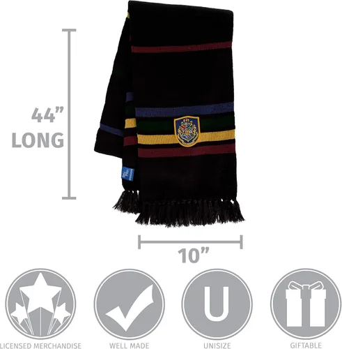 Vista 2 de elope Harry Potter Hogwarts - Bufanda con parche para adultos y niños
