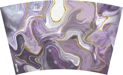 Vista 2 de Tervis Marble - Alexandrite hecho en Estados Unidos Vaso aislado de doble pared para viajes mantiene las bebidas frías y calientes, 16 onzas, Clásico