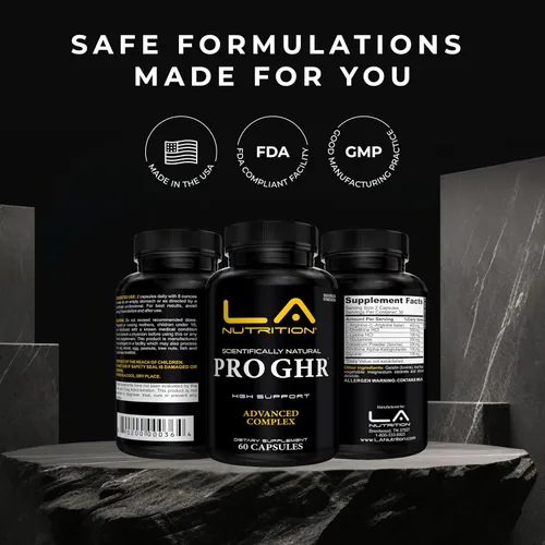 Vista 6 de Suplementos de HGH para hombres y mujeres - Aminoácidos, sueño, salud articular y suplemento de apoyo inmunológico para el rendimiento físico
