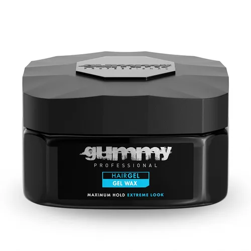 Vista 2 de Gel de cera de gel para peinar el cabello, fijación extremadamente fuerte Negro