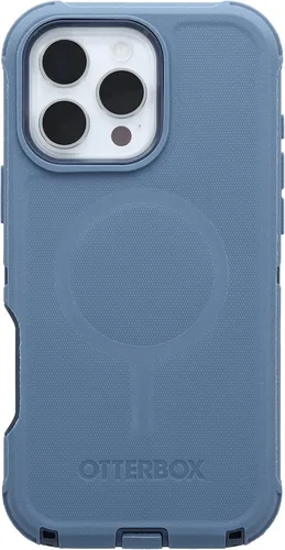 Vista 55 de OtterBox - Funda para iPhone 16, serie Defender, color azul (Baby Blue Jeans)