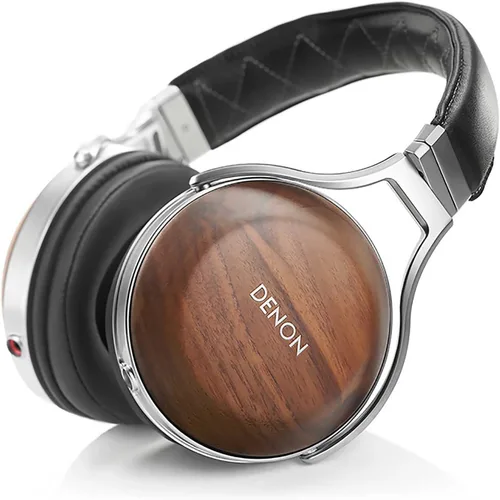 Vista 8 de Denon AH-D5200 Auriculares Ultra Premium HiFi de Diadema (Marrón)