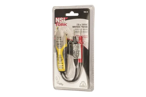 Vista 4 de NSi Industries TES-2 Probador de voltaje, 120 o 240 VAC, neón
