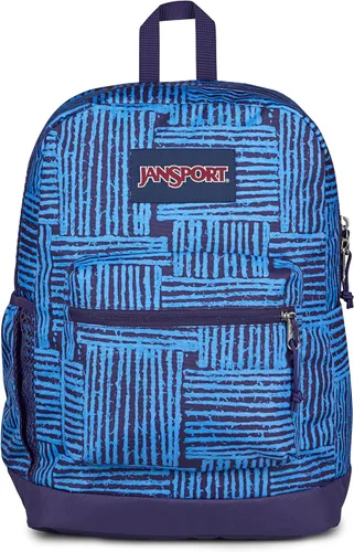 Vista 36 de JanSport Cross Town Plus - Mochila con compartimento principal grande, bolsillo lateral para botella de agua, funda acolchada para laptop de 15