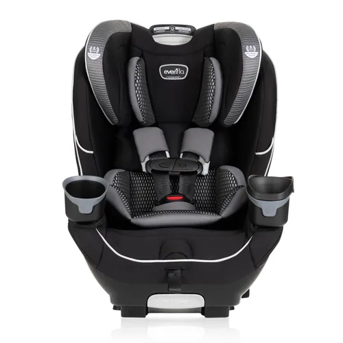 Vista 11 de Evenflo EveryFit/All4One - Asiento convertible 3 en 1 para automóvil con funda de limpieza rápida (marrón Belmont)