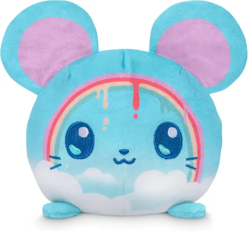 Vista 6 de TeeTurtle - Peluche reversible de hongos místicos de 4 pulgadas