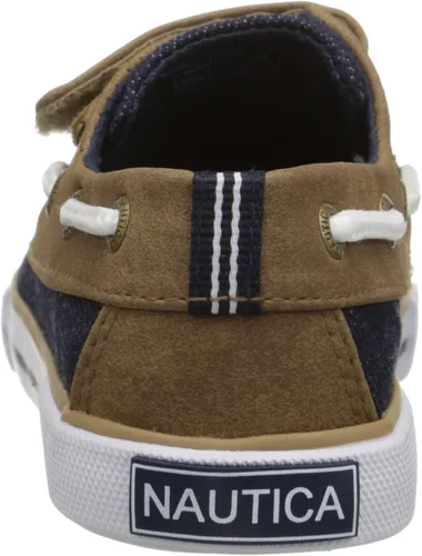 Vista 3 de Nautica Mocasines para niños y niños, zapatos náuticos casuales de una correa - (bebéniño pequeño)